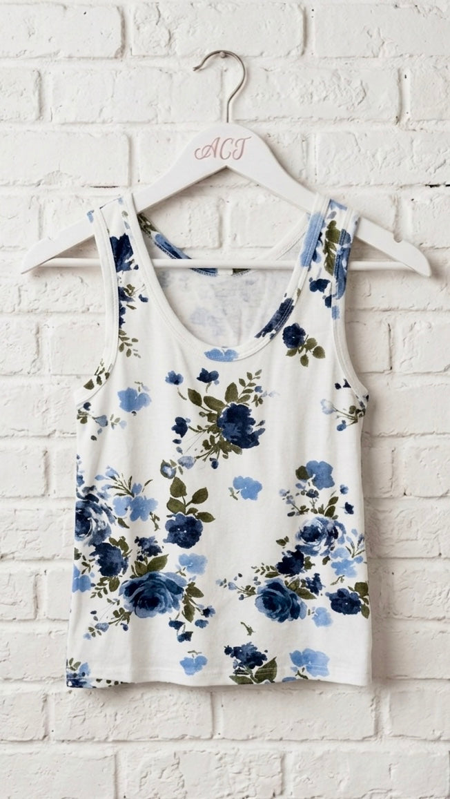 Camiseta de Tirantes flores +1 color