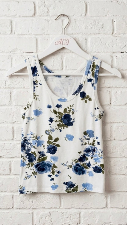 Camiseta de Tirantes flores +1 color