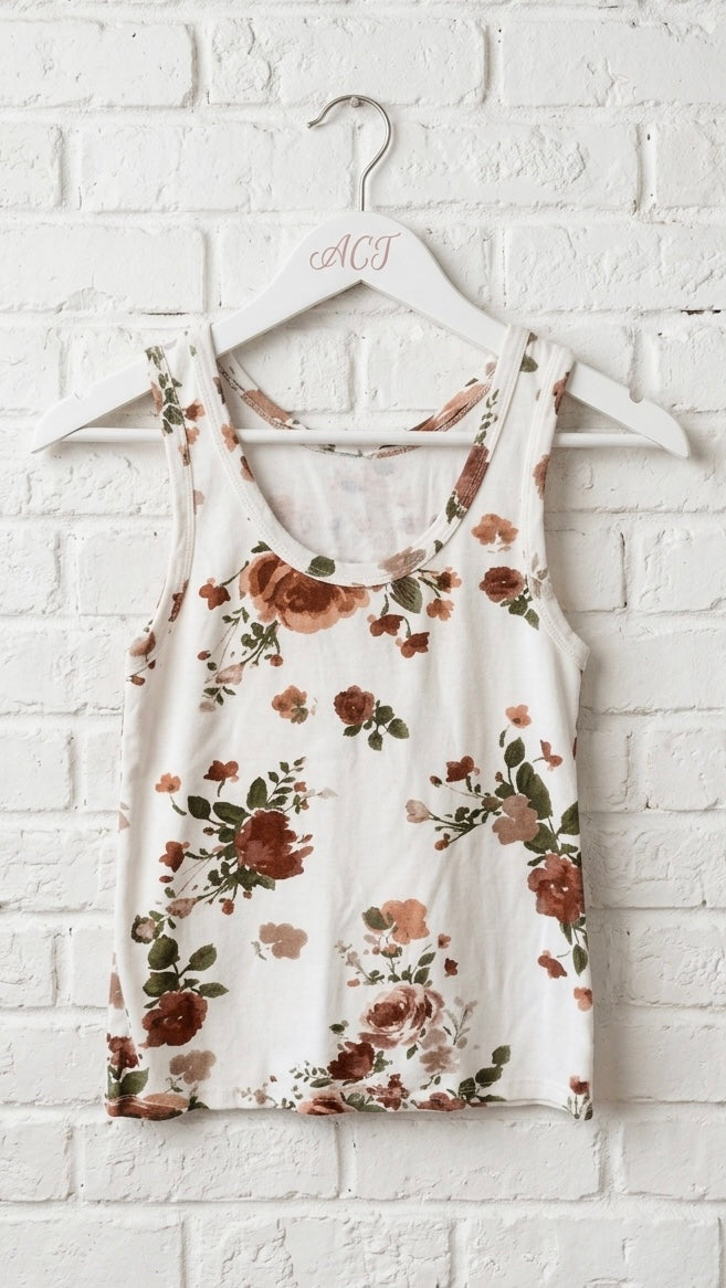 Camiseta de Tirantes flores +1 color