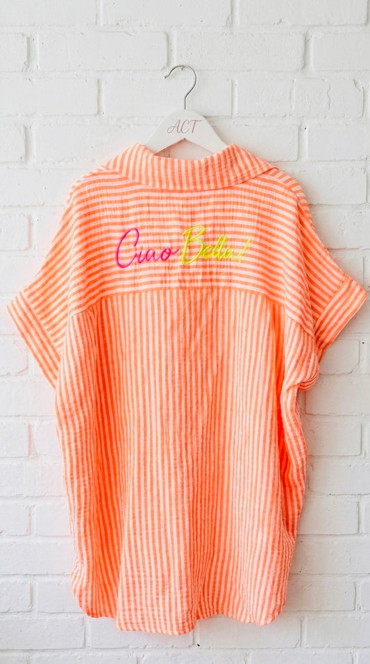 Camisa ciao bella! +4 colores