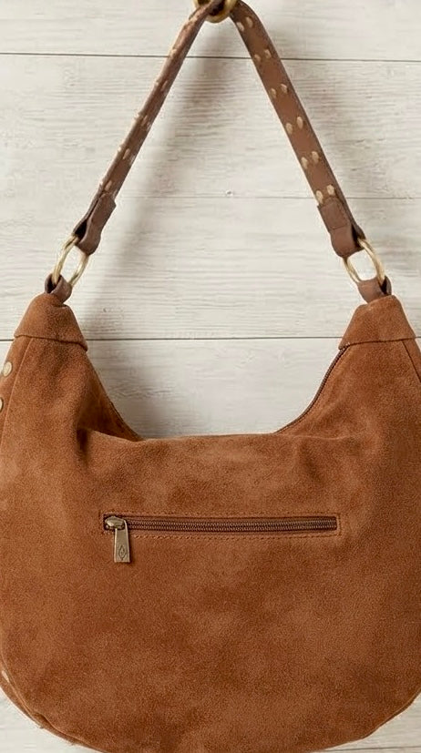 Bolso Hobo de Antelina con Tachuelas +3 colores