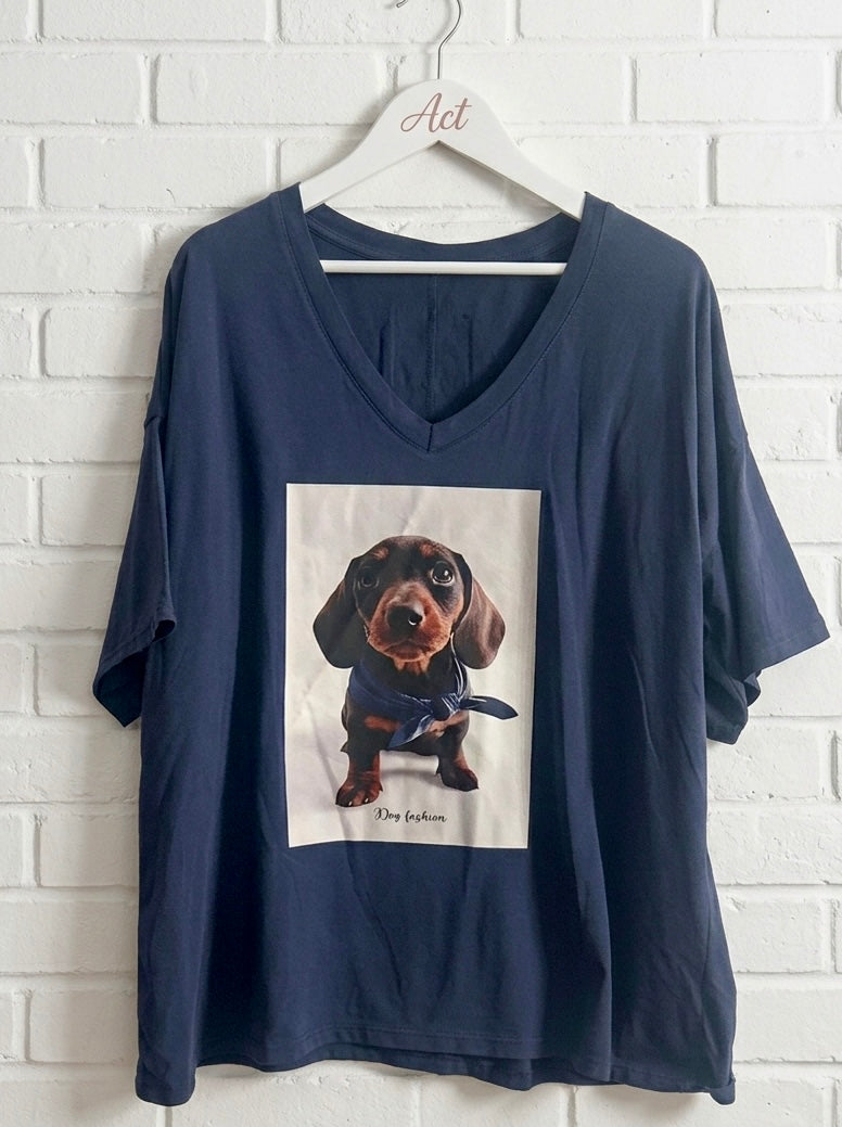 Camiseta Dog Fashion+5colores