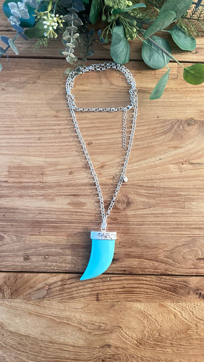 Collar cuerno  +4 colores