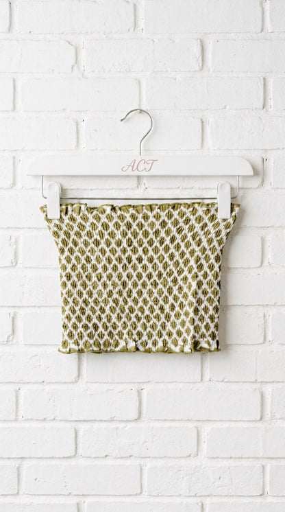 Top bandeau mini-diamonds +3 colores