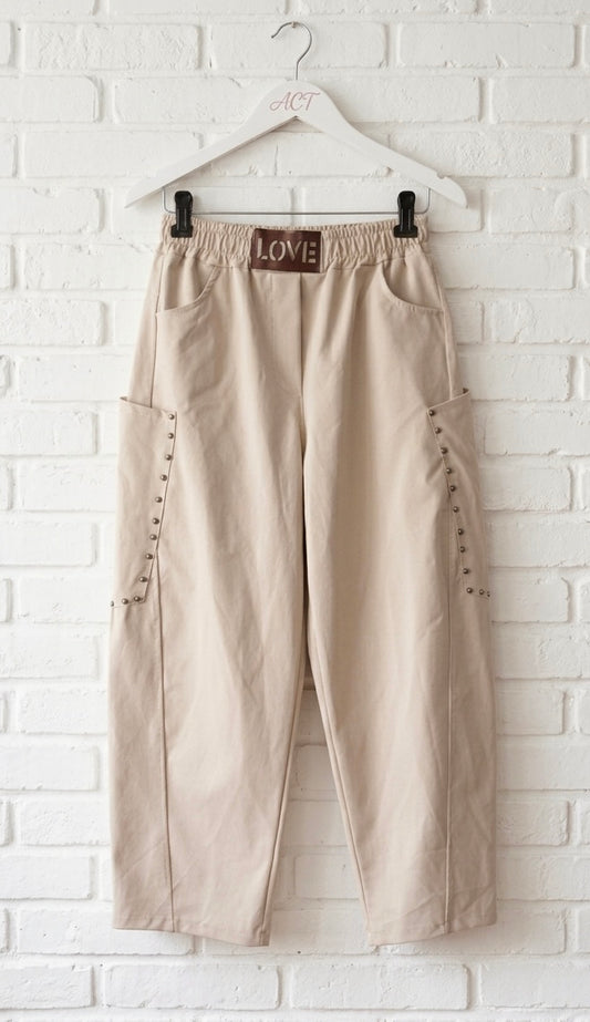 Pantalón Love cargo +2 colores