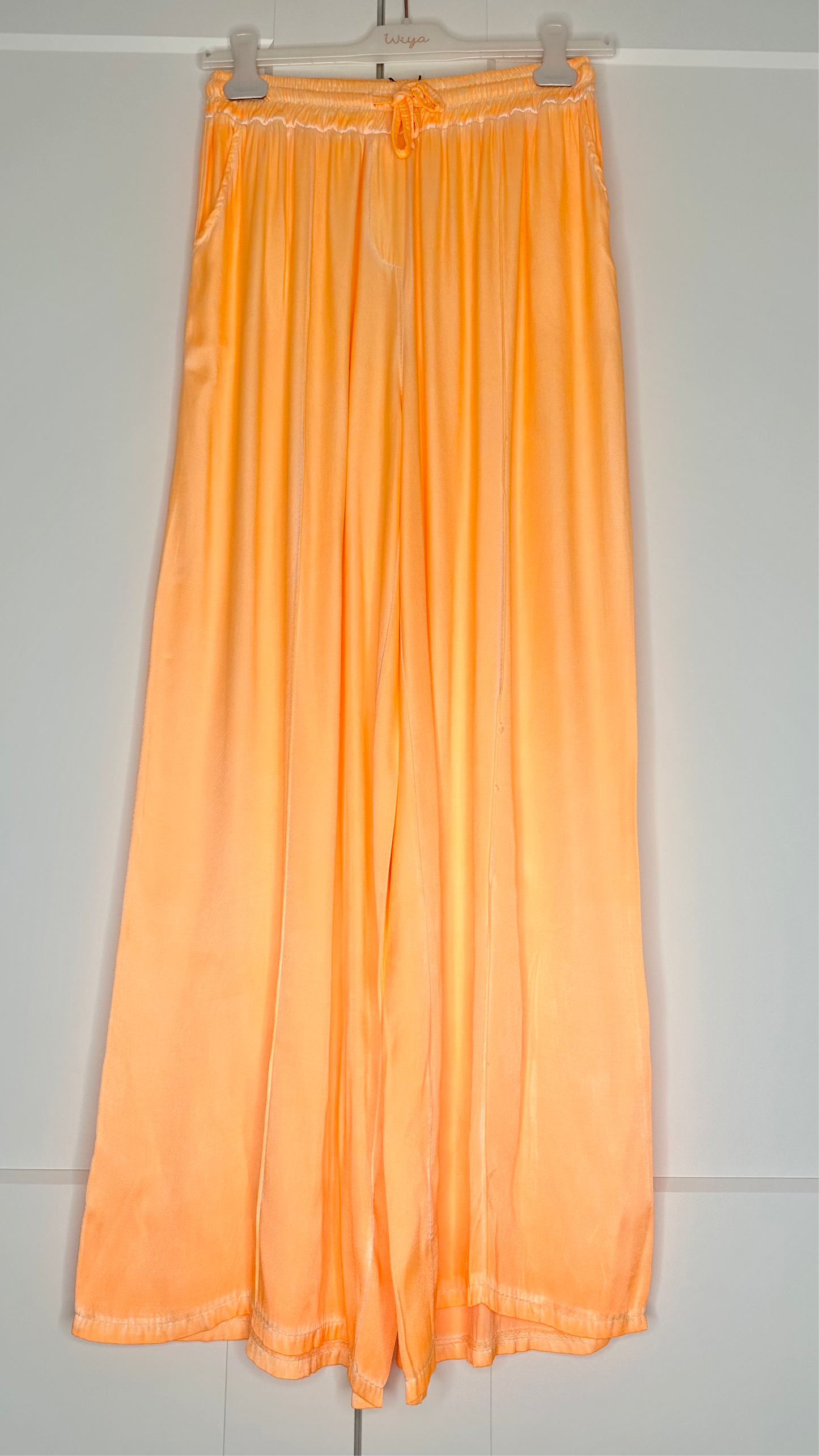 Pantalón raso palazzo