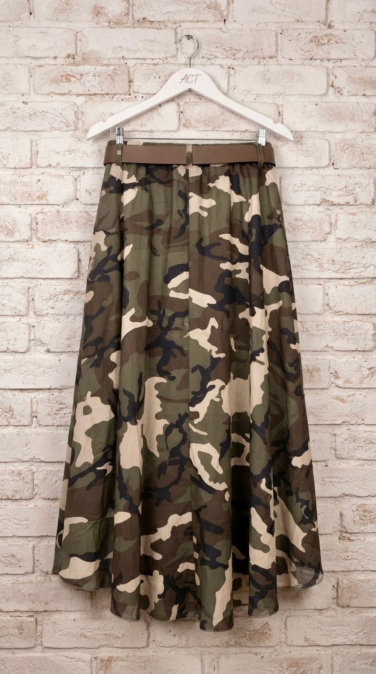 Falda Militar +1color