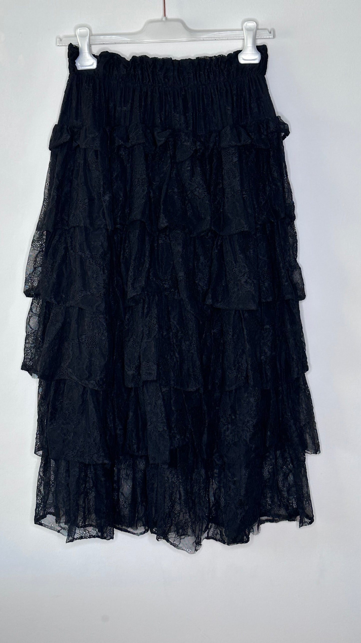 Falda de volantes de encaje +3 colores