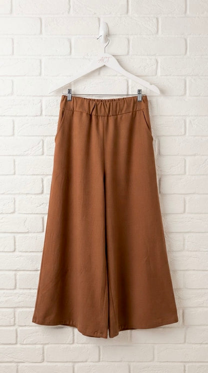 Pantalón Culotte Ancho +3 Colores