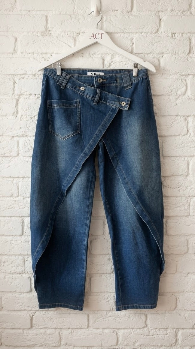 Jeans Asimétrico S-Woman