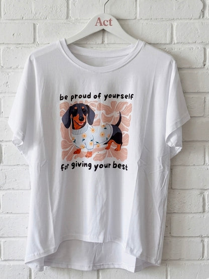 Camiseta be proud +1