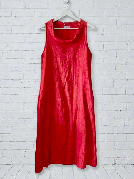 Vestido lino Valeria+9 colores