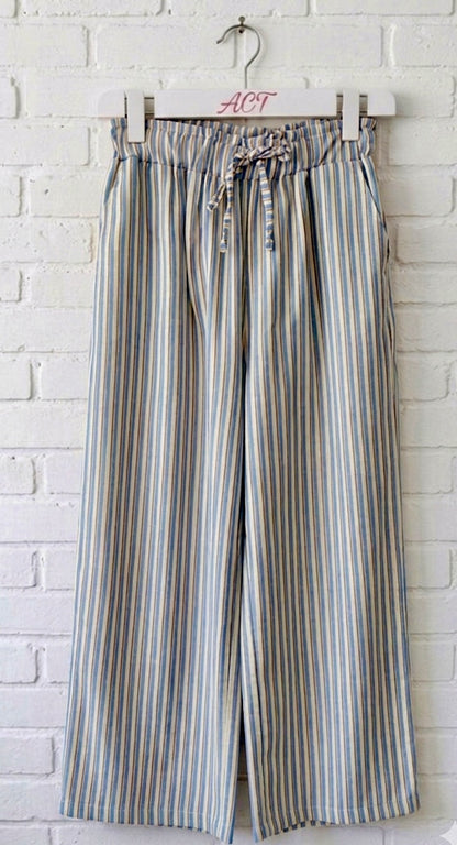 Pantalón de rayas fluido +3 colores