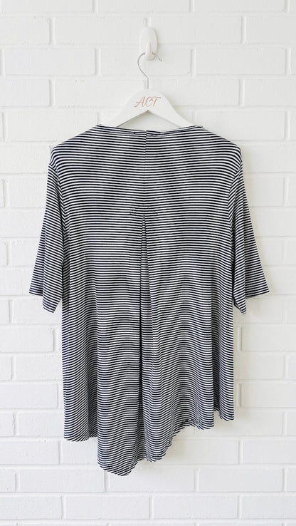 Camiseta oversize rayas +1 color