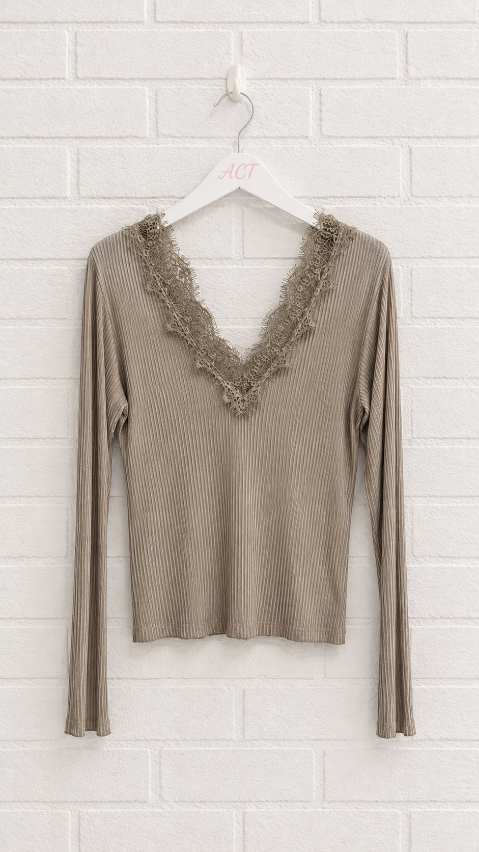 Camiseta Rib Lencera