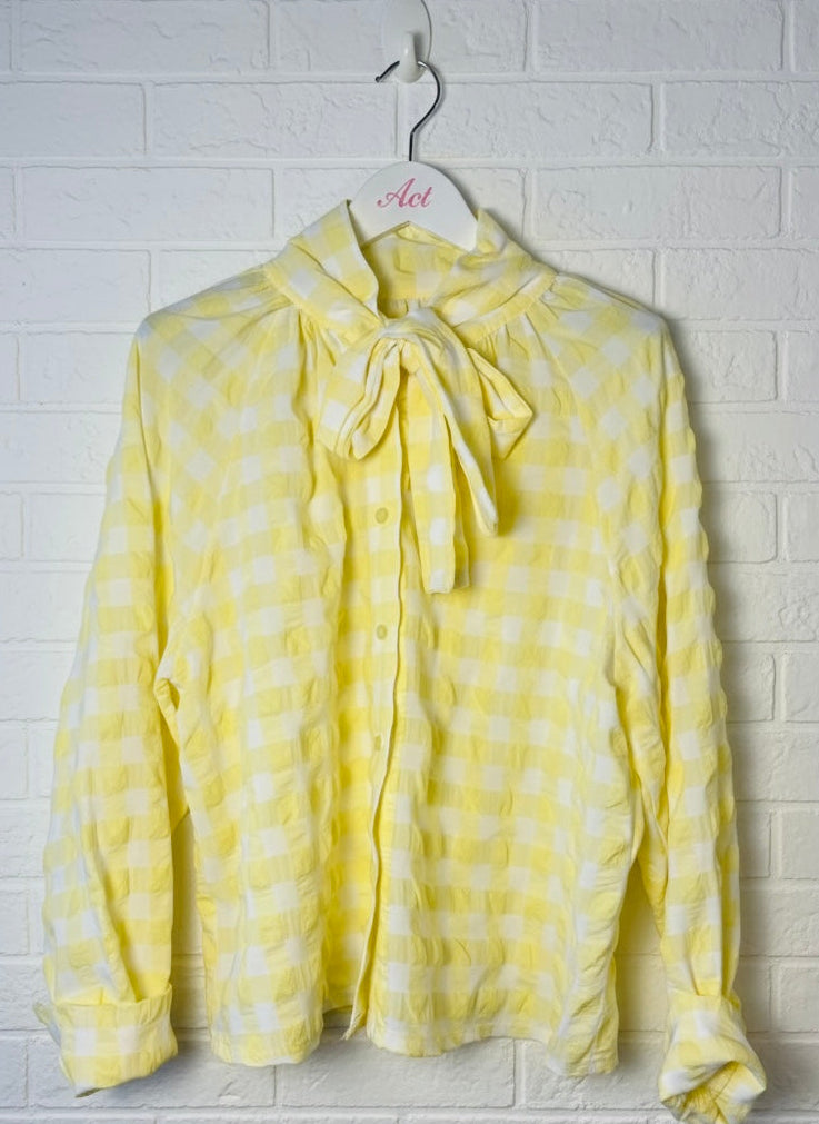 Blusa con lazo +3colores