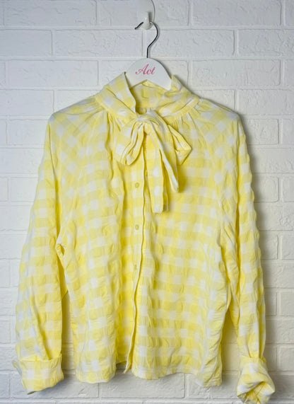 Blusa con lazo +3colores