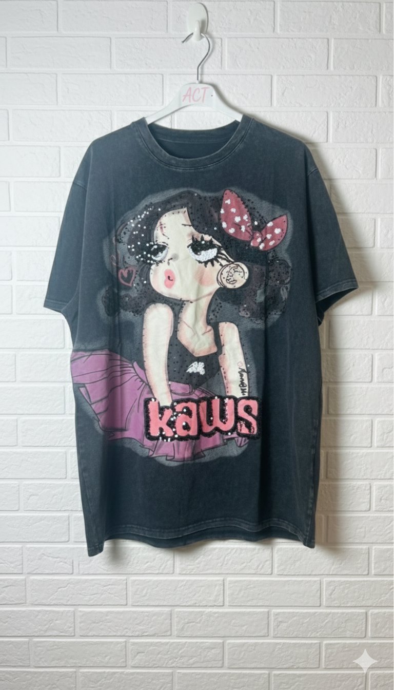 Camiseta Kaws +1 Dibujo