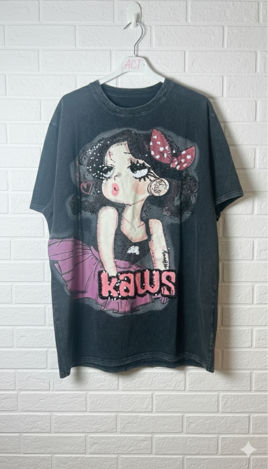 Camiseta Kaws +1 Dibujo