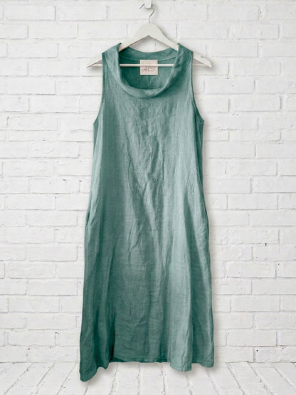 Vestido lino Valeria+9 colores