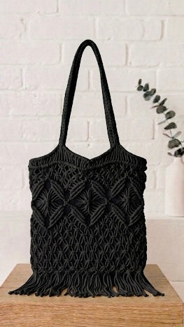 Bolso Tote de Macramé +2 colores