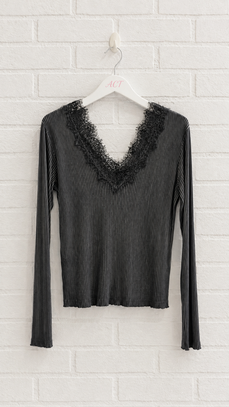Camiseta Rib Lencera