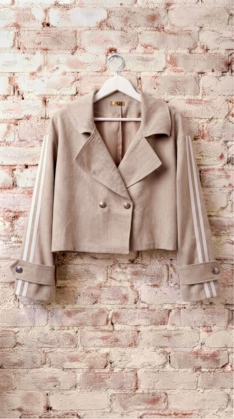 Blazer Crop Milan Velvet