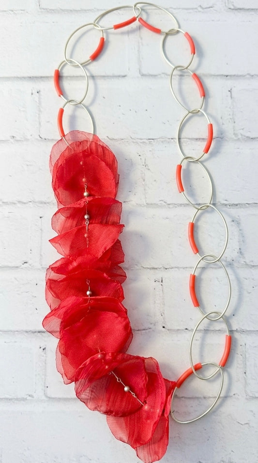 Collar pétalos +3colores