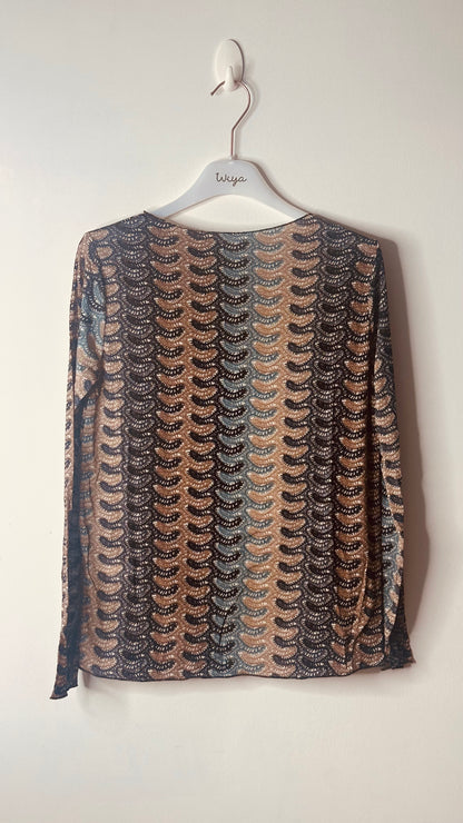 paisley print t-shirt +5 colors