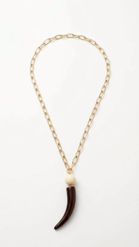 Collar Colmillo Minimal +2 colores