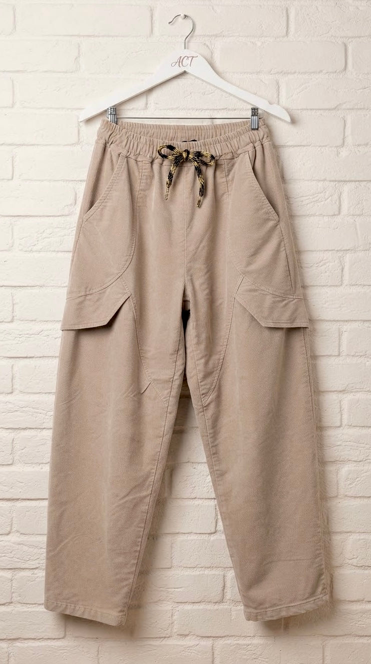 Pantalón Cargo Textura Soft +5 colores