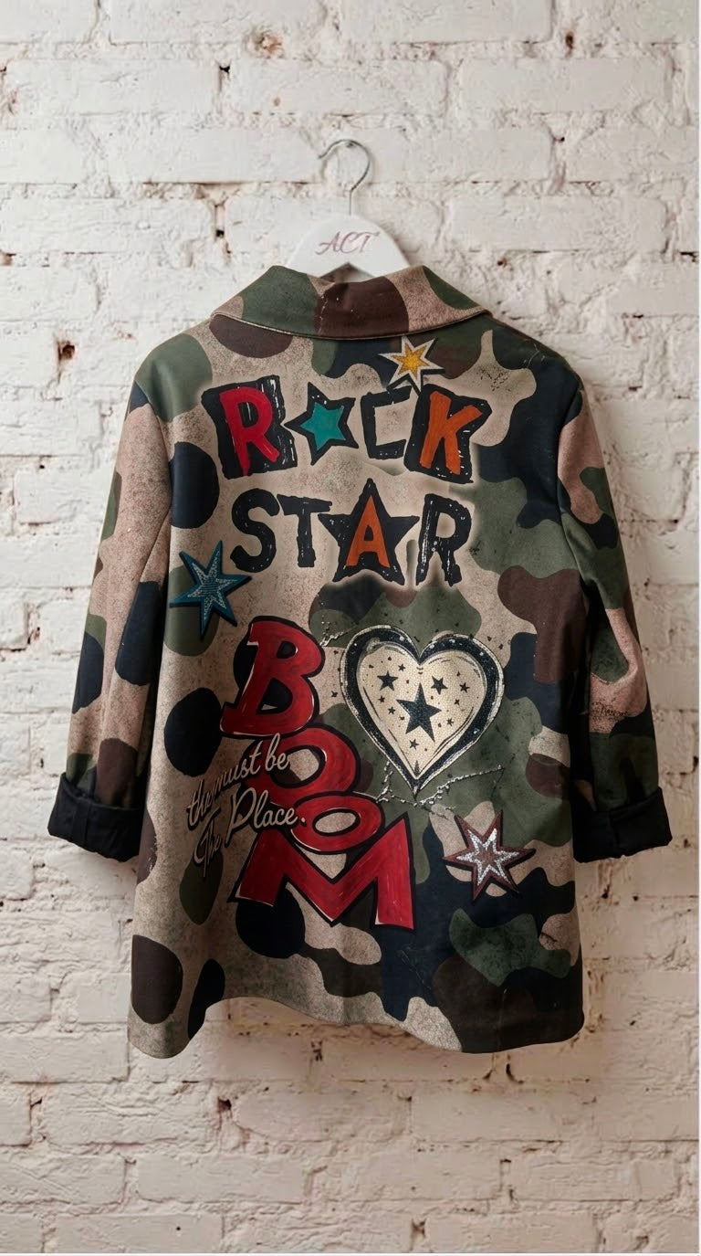 Blazer Fantasía Camuflaje