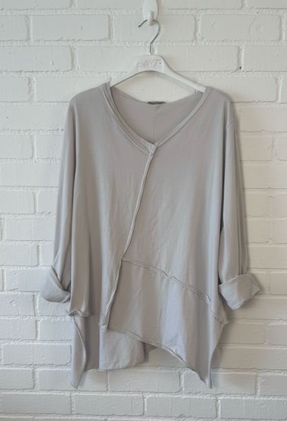 Camiseta irregular +4 colores