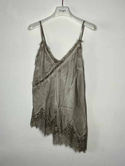 Asymmetrical lace top +10 colors