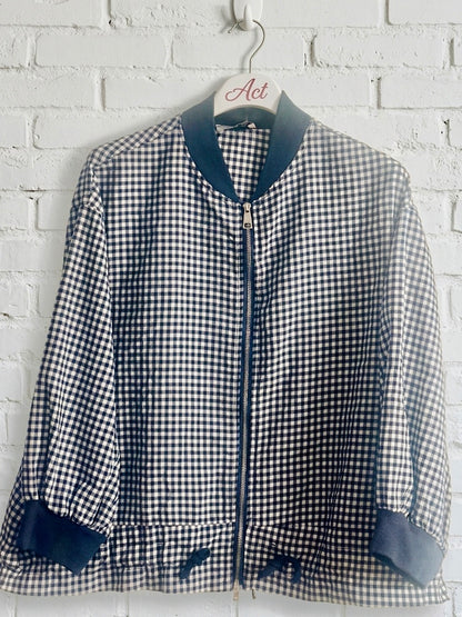 Chaqueta Bomber vichy +2 colores