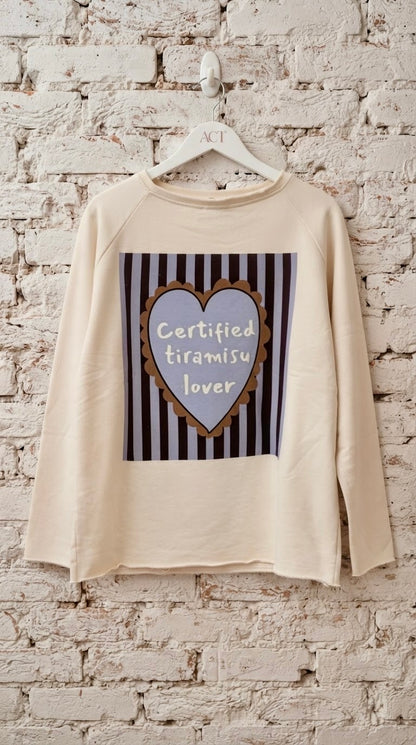 Sudadera Corazón Rayas +2 colores
