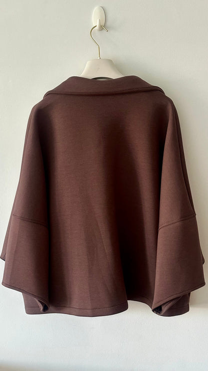 Cape-style jacket +2 colors