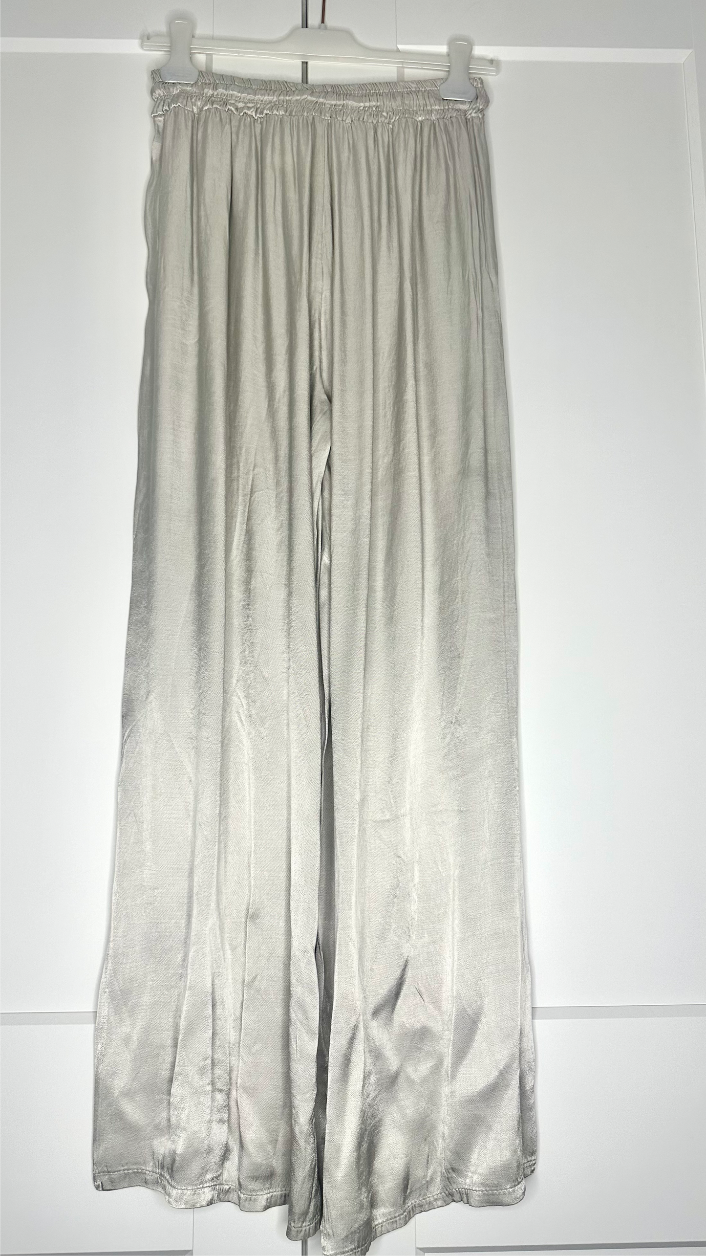 Pantalón raso palazzo