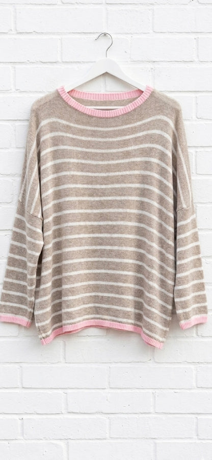 Jersey rayas contraste+2colores