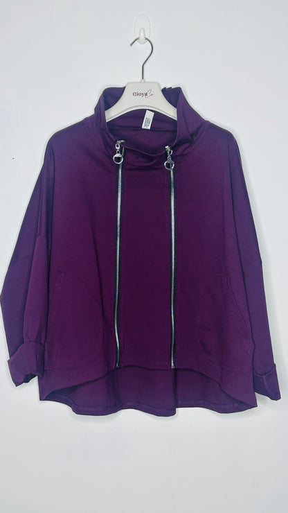 Double zip jacket +3 colors