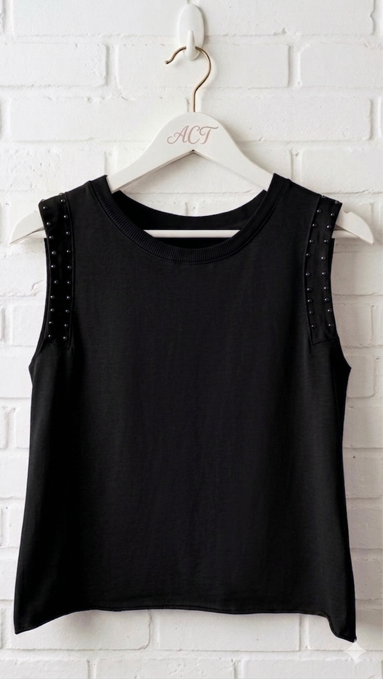 Camiseta Muscle con tachas +7 colores