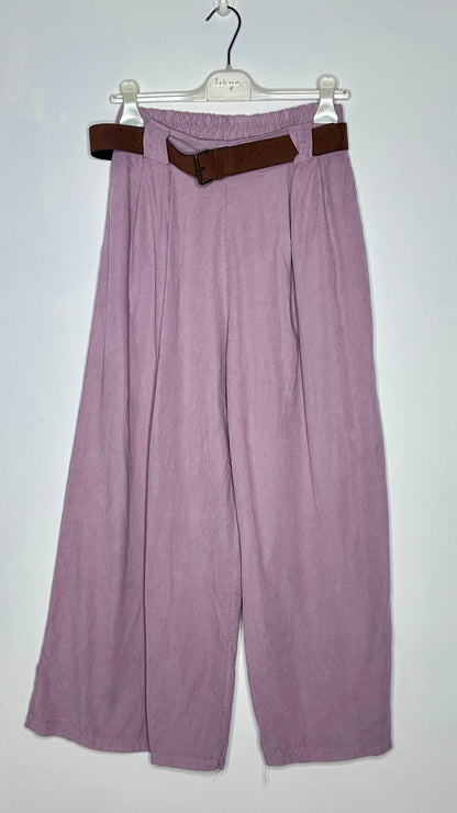 Micro corduroy palazzo pants +4 color