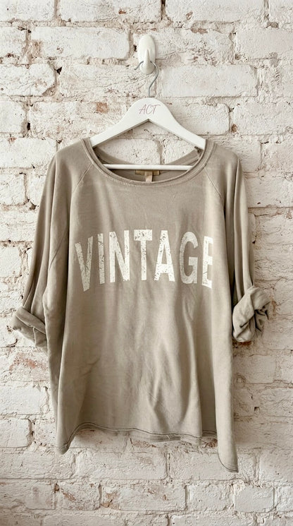 Sudadera Ligera Vintage