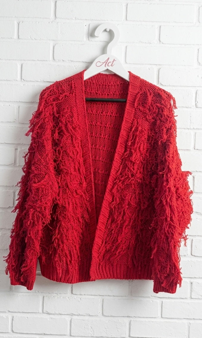 Cárdigan deshilachado +3color