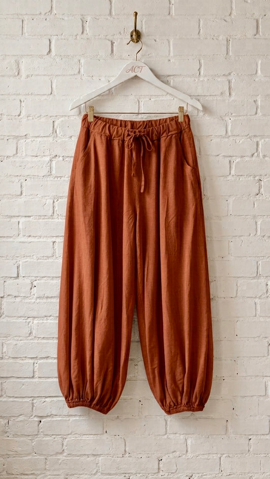 Pantalón Bombacho Tencel