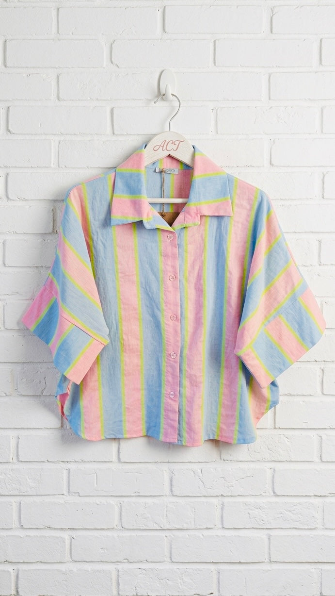 Camiseta chic rayas +2 colores