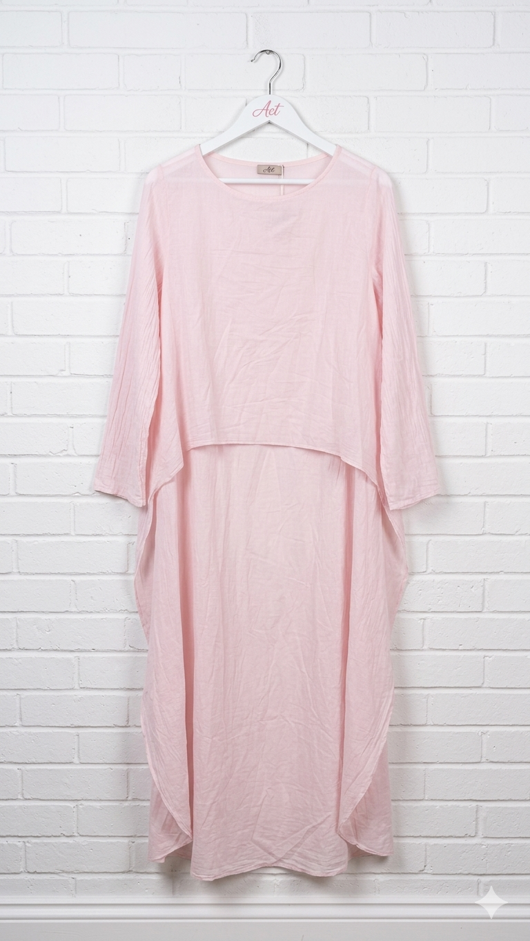 Maxi Blusa irregular +2 colores