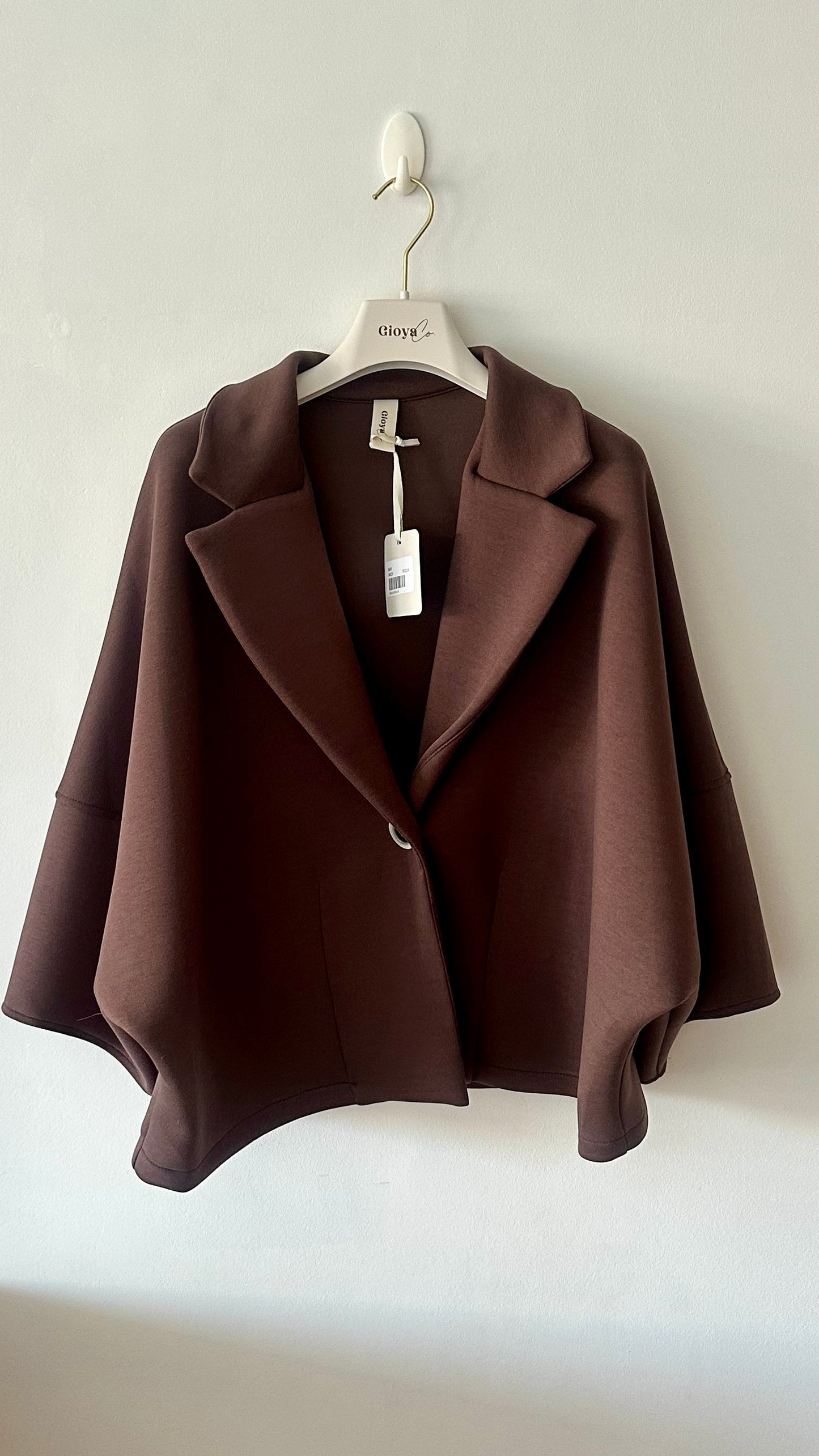 Cape-style jacket +2 colors