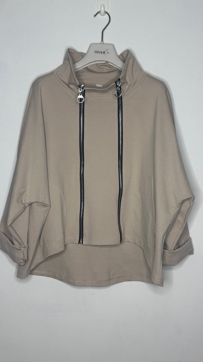 Double zip jacket +3 colors