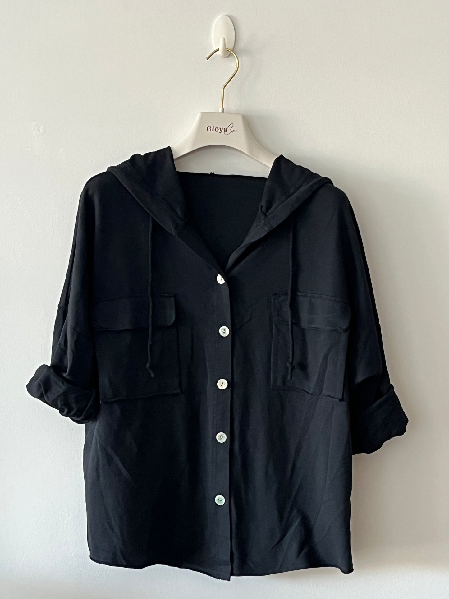 Button-down sweatshirt +6 colors